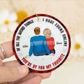 Personalized Couple Back Side You Are My Favorite By Far - Gift For Couples CF724 - 19Gifts