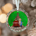 Personalized Couple Ornament, Christmas Glass Ornament, GX05 - 19Gifts
