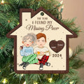 Personalized Couple Ornament, Two Layer Wooden Lover Ornament, CF808 - 19Gifts