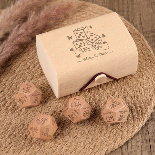 Personalized Date Night Dice, Date Night Ideas, Custom Anniversary Gifts, Date Night Gifts AG04 - 19Gifts