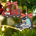 Personalized Drive Safe Daddy Car Hanger, Custom Car Baby Photo Ornament CF540 - 19Gifts