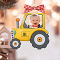 Personalized Drive Safe Daddy Car Hanger, Custom Car Baby Photo Ornament CF540 - 19Gifts