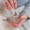 Personalized Family Christmas Ornament 2024 – Custom Family & Pet Ornament AV03-11 - 19Gifts