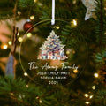 Personalized Family Christmas Ornament 2024 – Custom Family & Pet Ornament AV03-11 - 19Gifts