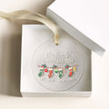 Personalized Family Christmas Ornament 2024 – Custom Family & Pet Ornament AV03-12 - 19Gifts
