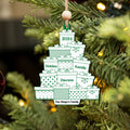 Personalized Family Christmas Ornament, Custom Christmas Tree,  Christmas Tree Ornament with Family Names, Christmas Tree Name Ornament 2024, Family Name Ornament CF705 - 19Gifts