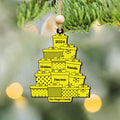 Personalized Family Christmas Ornament, Custom Christmas Tree,  Christmas Tree Ornament with Family Names, Christmas Tree Name Ornament 2024, Family Name Ornament CF705 - 19Gifts
