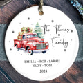 Personalized Family Christmas Ornament, Family Ceramic Ornament CX02-50 - 19Gifts