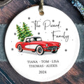 Personalized Family Christmas Ornament, Family Ceramic Ornament CX02-50 - 19Gifts
