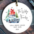 Personalized Family Christmas Ornament, Family Ceramic Ornament CX02-50 - 19Gifts