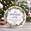 Personalized Family Christmas Ornament, Family Ceramic Ornament CX02-54 - 19Gifts