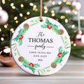 Personalized Family Christmas Ornament, Family Ceramic Ornament CX02-54 - 19Gifts