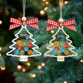 Personalized Family Christmas Tree Ornament, Family Gift 5 Layers Shake Ornament CF109 - 19Gifts