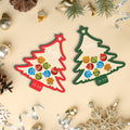 Personalized Family Christmas Tree Ornament, Family Gift 5 Layers Shake Ornament CF109 - 19Gifts