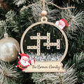 Personalized Family Crossword Ornament, Family Ornament 2024, Family Names Puzzle Christmas Ornament, Family Christmas Gift, Family Keepsake CF918 - 19Gifts
