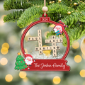 Personalized Family Crossword Skaker Ornament, 3-Layered Family Puzzle Christmas Ornament 2024 CF928 - 19Gifts