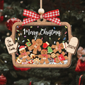 Personalized Family Ornaments with Dogs & Cats, Family Christmas Ornaments CF324 - 19Gifts