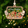 Personalized Family Ornaments with Dogs & Cats, Family Christmas Ornaments CF324 - 19Gifts