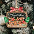 Personalized Family Ornaments with Dogs & Cats, Family Christmas Ornaments CF324 - 19Gifts