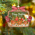 Personalized Family Ornaments with Dogs & Cats, Family Christmas Ornaments CF324 - 19Gifts