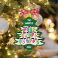 Personalized Family Tree Ornament With Names, Custom Family Christmas Ornament CF319 - 19Gifts
