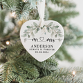 Personalized First Christmas Married Ornament, Custom Mr and Mrs CY05-8 - 19Gifts