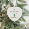 Personalized First Christmas Married Ornament, Mr Mrs Ornament CY06-2 - 19Gifts