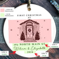 Personalized First Christmas in New Home Ornament CX02-2 - 19Gifts
