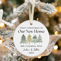 Personalized First Christmas in Our New Home Ornament Keepsake 2024 CX03-2 - 19Gifts