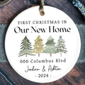 Personalized First Christmas in Our New Home Ornament Keepsake 2024 CX03-2 - 19Gifts