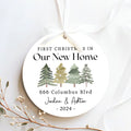 Personalized First Christmas in Our New Home Ornament Keepsake 2024 CX03-2 - 19Gifts