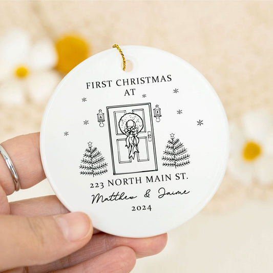 Personalized First Christmas in Our New Home Ornament Keepsake 2024, New Home New Adventures CX03-3 - 19Gifts