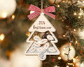 Personalized Friends, Teammates and Co-workers Shaking Ornament, Three-Layered Christmas Shaking Ornament CF800 - 19Gifts