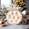 Personalized Gingerbread Christmas Ornament, Cookie Ornament, Custom Family Ornament CF15 - 19Gifts
