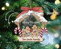 Personalized Gingerbread Family Ornament , Family Christmas Ornament 2024, CF739 - 19Gifts