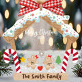 Personalized Gingerbread Family Ornament , Family Christmas Ornament 2024, CF739 - 19Gifts