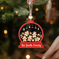 Personalized Gingerbread Family Shaker Ornament, Custom Family Christmas Ornament CF193 - 19Gifts