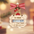 Personalized Good Mix Of Both Money Holder Ornament, Cute Reindeer Money Holder MH42 - 19Gifts