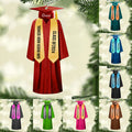 Personalized Graduation Ornament, Custom 2D Flatten Acrylic Ornament, 2024 College Graduation, Grad Gift, Class Of 2024, High School Graduation Gift CF275 - 19Gifts