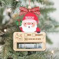 Personalized Money Holder Ornament With Name, Cute Christmas Wooden Cutout Ornament MH40 - 19Gifts