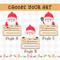 Personalized Money Holder Ornament With Name, Cute Christmas Wooden Cutout Ornament MH40 - 19Gifts