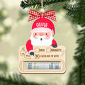 Personalized Money Holder Ornament With Name, Cute Christmas Wooden Cutout Ornament MH40 - 19Gifts