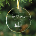 Personalized Mr and Mrs Christmas Ornament, Mr and Mrs Ornament GX06-25 - 19Gifts