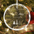 Personalized Mr and Mrs Christmas Ornament, Mr and Mrs Ornament GX06-25 - 19Gifts