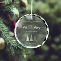 Personalized Mr and Mrs Christmas Ornament, Mr and Mrs Ornament GX06-25 - 19Gifts