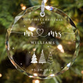 Personalized Mr and Mrs Christmas Ornament, Mr and Mrs Ornament GX06-25 - 19Gifts