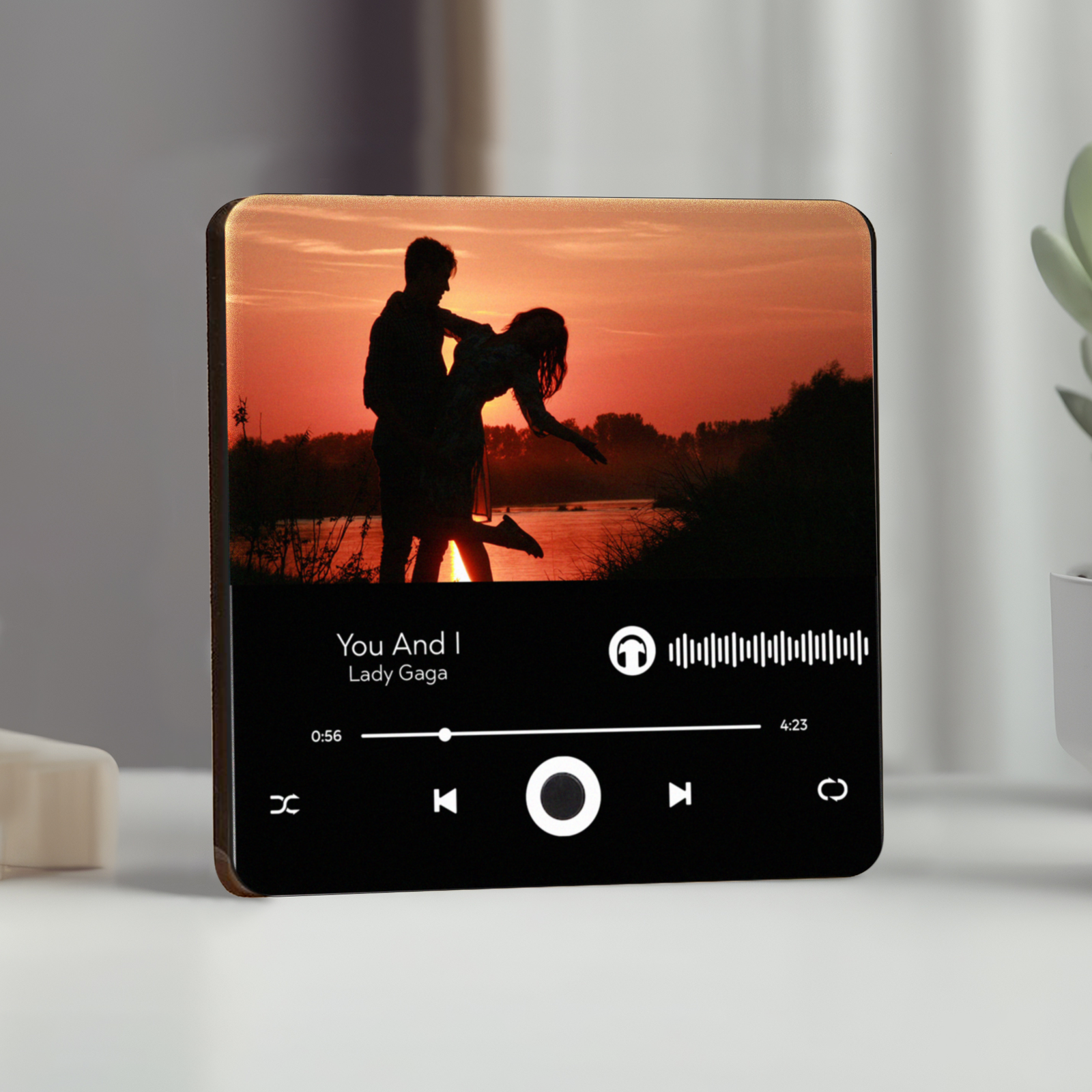 Personalized Music Magnets From Your Photo, Valentines Gift for Him & Her MG03 - 19Gifts