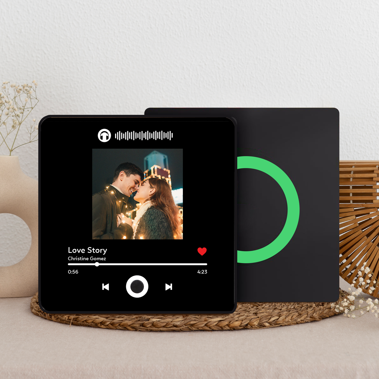 Personalized Music Magnets From Your Photo, Valentines Gift for Him & Her MG03 - 19Gifts
