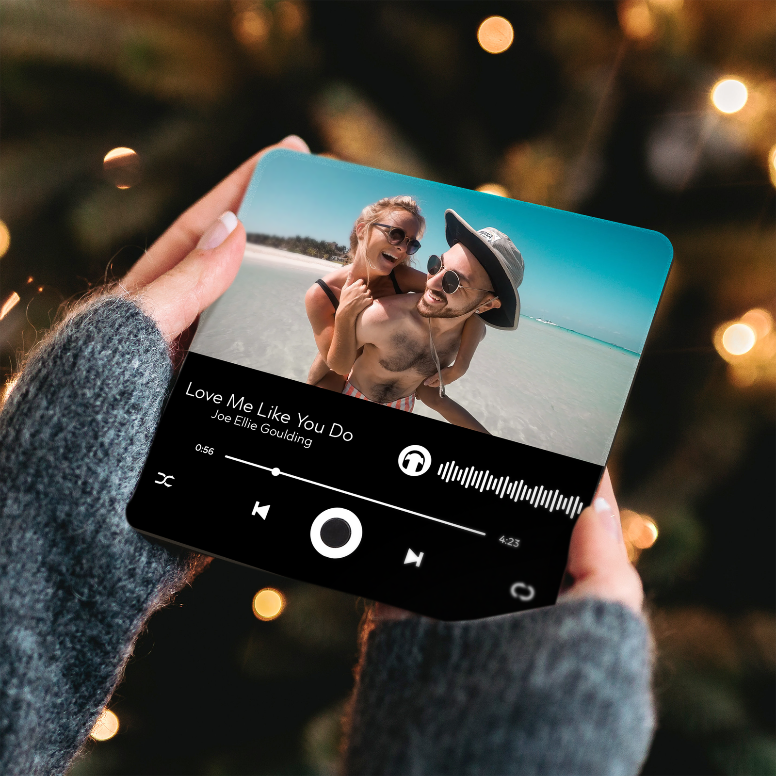 Personalized Music Magnets From Your Photo, Valentines Gift for Him & Her MG03 - 19Gifts
