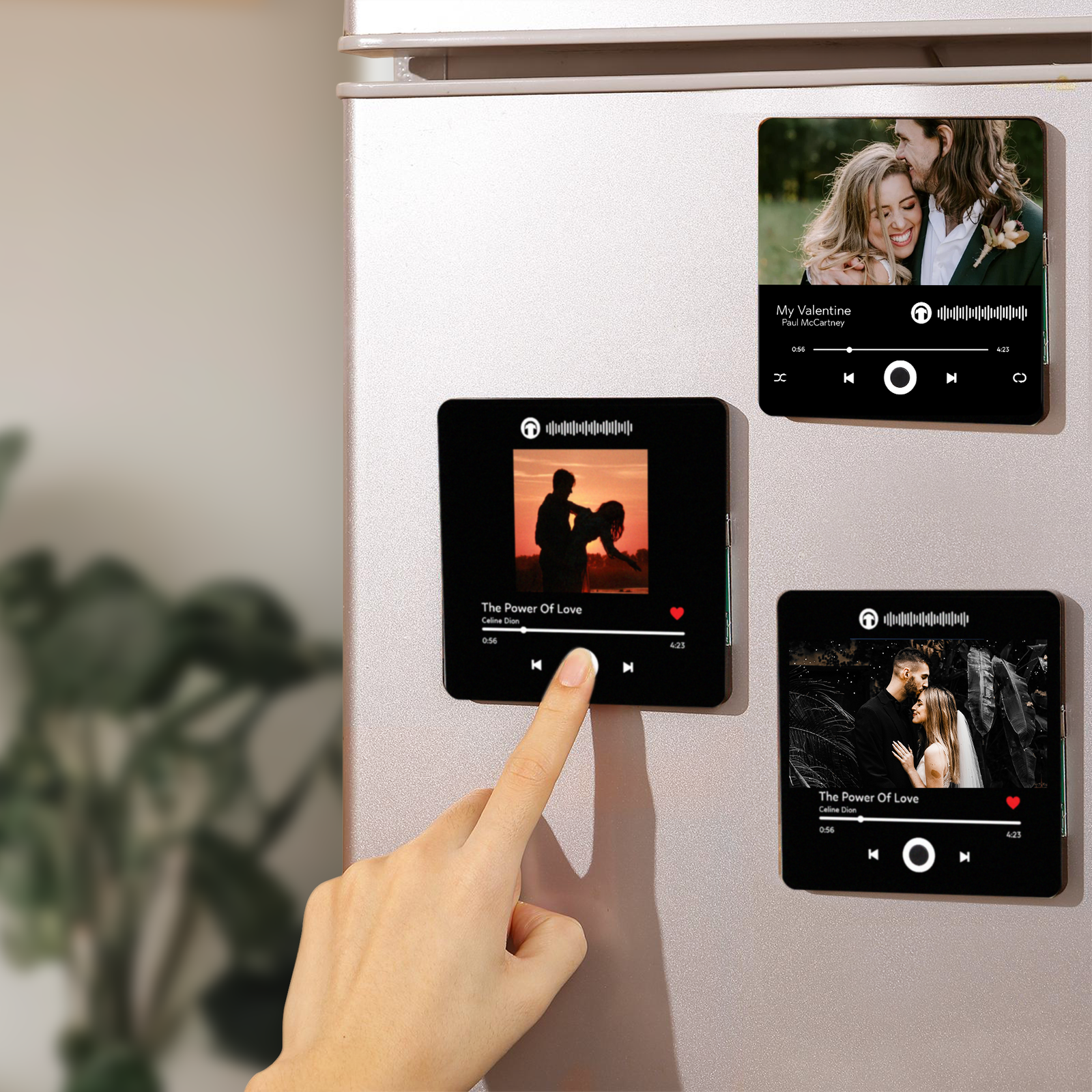 Personalized Music Magnets From Your Photo, Valentines Gift for Him & Her MG03 - 19Gifts